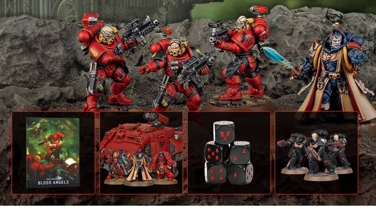 Battleforces and Blood Angels preorders offers War of Sigmar Warhammer 40000 + Age of
