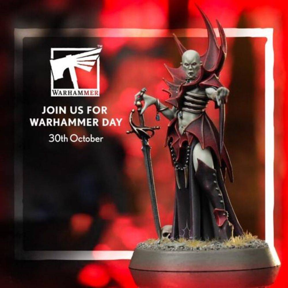 Warhammer Day exclusive models War of Sigmar Warhammer 40000 + Age